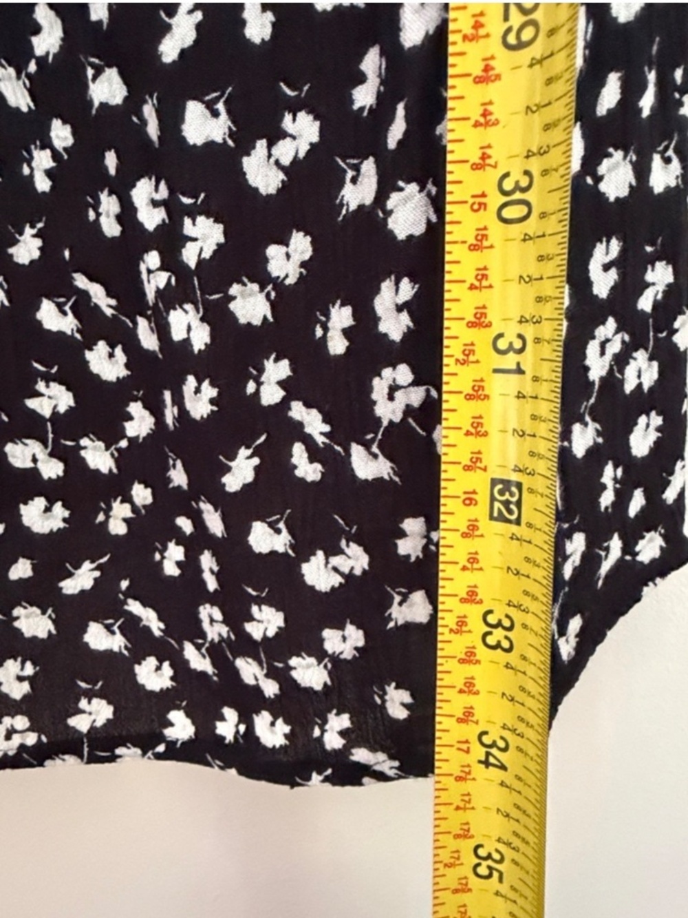 All Saints Floral Mini Dress in Black and White - Picture 5 of 7